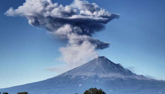 El volcán Popocatépetl es uno de los peligrosos del mundo y se mantiene en fase amarilla 3 (Foto: AFP)