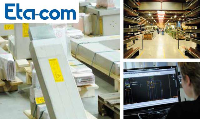 FOTO 11 | Eta-Com B. Desde 1979, Eta-com produce sistemas de barras eléctricas prefabricadas con aislamiento integrado de resina moldeada.