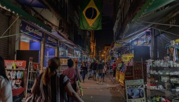 Compradores en el Mercado Municipal de Uruguaiana en Río de Janeiro, Brasil, el miércoles 10 de agosto de 2022. (Fotógrafo: Maria Magdalena Arrellaga/Bloomberg)