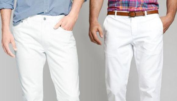 Reglas para usar jeans blancos en hombres
