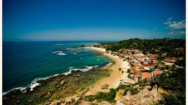 Morro de Sao Paulo, Brasil.