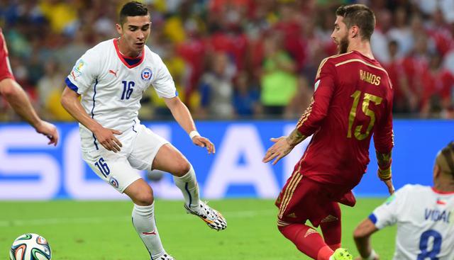 Felipe Gutiérrez |Al medio del campo estaría el volante del Twente de Holanda, Felipe Gutiérrez. El compañero de equipo del peruano Renato Tapia está valorizado en más de 5 millones de dólares. (AFP)