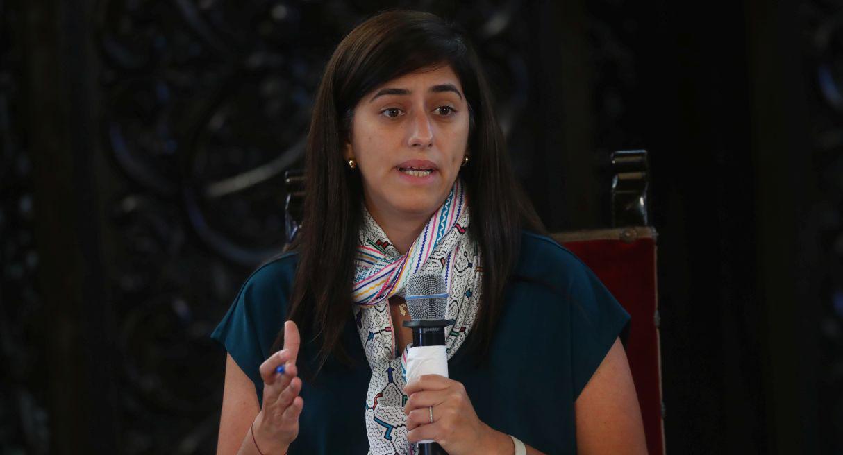 María Antonieta Alva, ministra de Economía y Finanzas. (Foto: Alessandro Currarino | GEC)