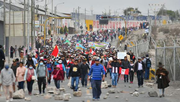 Protestas. Aún no se tiene claro el impacto que puede causar a la economía peruana.