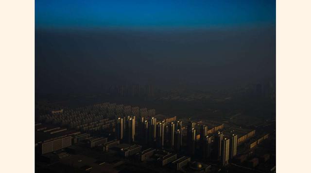 11. Nube de contaminación sobre Tianjin, noreste de china – Zhang Lei. (foto:msn).