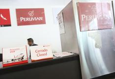 Más de 1,100 pasajeros afectados por cancelación de vuelos de Peruvian Airlines