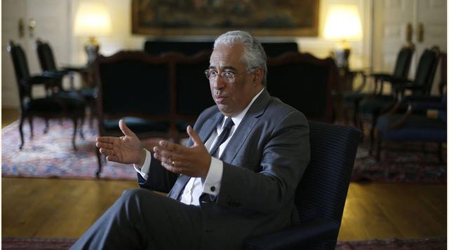 El Primer Ministro de Portugal, Antonio Costa, percibe una asignación similar a la del español Rajoy, con 78,194 euros (US$ 89,080). (Foto Reuters)