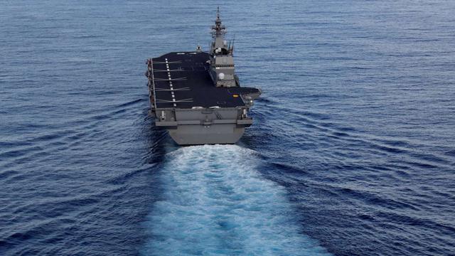 FOTO 7 | Con su llegada, el Kaga se convierte en el buque más grande de la Armada nipona desde la II Guerra Mundial.