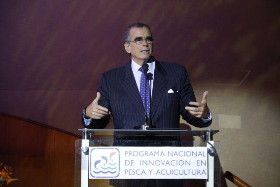 Ministro de Produce, Pedro Olaechea.