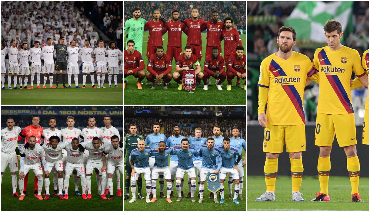 Conoce el valor de las plantillas que están clasificadas a octavos de final de la Champions league. (Fotos: AFP)
