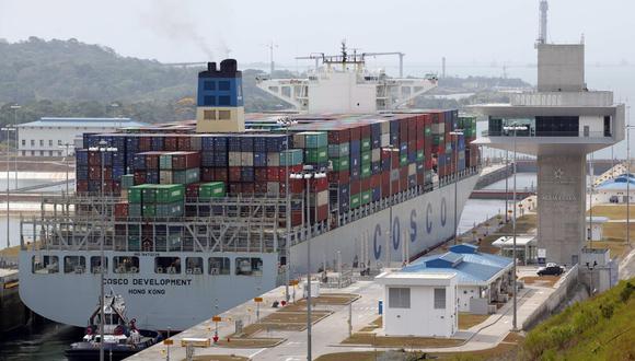 Por el Canal de Panamá pasa el 3.5 % del comercio mundial que se mueve por mar. (Foto: EFE)