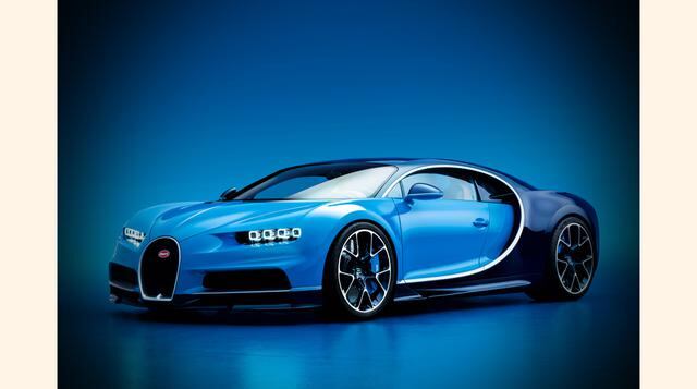 El Bugatti Chiron es el último modelo súper deportivo de la marca francesa y fuente de inspiración para esta colección de ropa. (Foto: Megarricos)