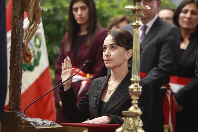 Ana Revilla Vergara, ministro de Justicia y Derechos Humanos. Renunció este 13 de febrero de 2020. (Foto: Presidencia Perú)
