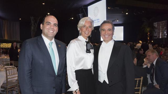 El presidente del Consejo de Ministros, Fernando Zavala, estuvo acompañando a Christine Lagarde, directora del Fondo Monetario Internacional (FMI), quien destacó la importancia de la inclusión de la mujer en la economía y en la política, durante su presen