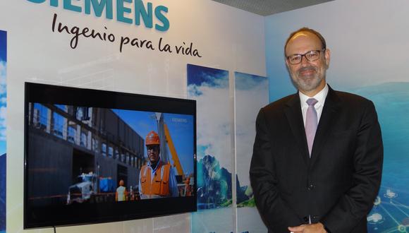 José Aparicio, Vicepresidente Senior de Siemens Gas & Power Latam