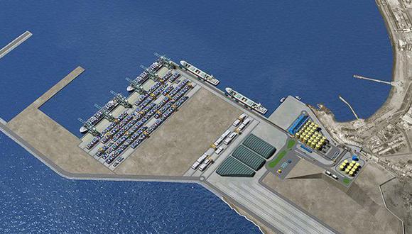 Futuro puerto de Chancay pasará a ser un terminal multipropósito, según una modificación del nuevo estudio detallado para la construcción del terminal. Así, pasará de ser un terminal de carga de graneles sólidos y líquidos, a ser un terminal multipropósito. (Foto: Difusión)
