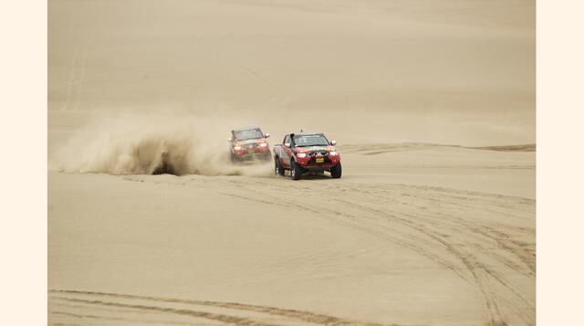 Para director del Dakar, Etienne Lavigne, las etapas disputadas en Perú compondrán en el 2016 'la parte de desierto, de arena, de dunas, de navegación de la carrera'