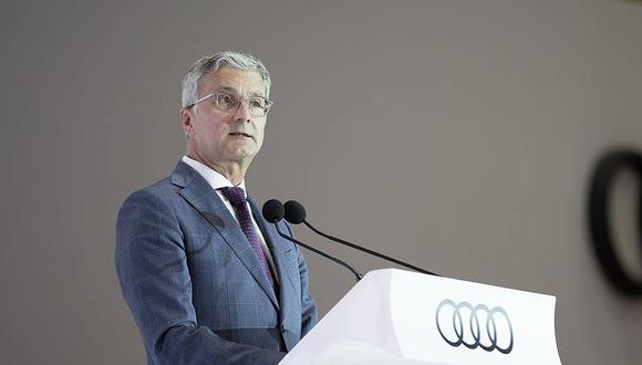 Rupert Stadler es CEO de Audi.