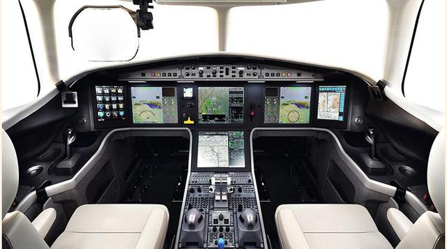 El Falcon 5X también contará con la más nueva generación de cabina de vuelo de Dassault, EASY. (Foto: Megaricos)