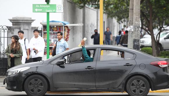 ATU implementará plan para restricción de taxis colectivos en la Av. Arequipa. (Foto: GEC)
