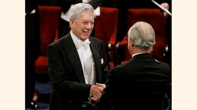 Octubre 2010. Sobre la literatura, el escritor MVLL dijo:  “Es tanto una vocación como un disciplina, trabajo y terquedad”. (Foto USI)