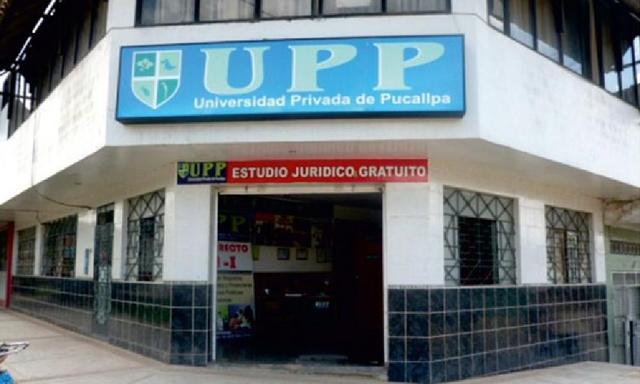 Universidad Privada de Pucallpa. Las carreras autorizadas son cuatro: Administración de Negocios; Ciencias Contables y Financieras; Derecho y Ciencias Políticas; y Ingeniería de Sistemas.