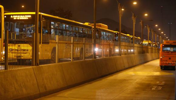 Ampliación del tramo norte del Metropolitano podría no terminar el 30 de octubre como estaba previsto.. (Foto: GEC)