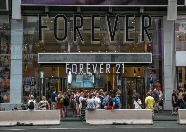 Una de las tiendas más grandes de Forever 21 es la de Times Square, en el corazón de Nueva York. (Foto: Getty Images)