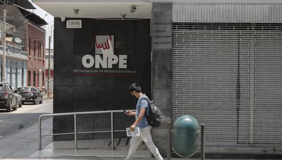 Según advirtió la ONPE, a quienes no cumplan con entregar segundo informe financiero se les iniciará un proceso administrativo sancionador . (Foto: archivo GEC)