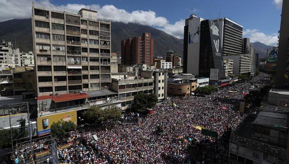 Marchas en Venezuela.
