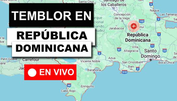 ¡Sigue en vivo la última información sobre los temblores en República Dominicana! El CNS te ofrece un reporte actualizado de los episodios de sismicidad más recientes. Mantente informado y preparado. | Crédito: Google Maps / Composición Mix