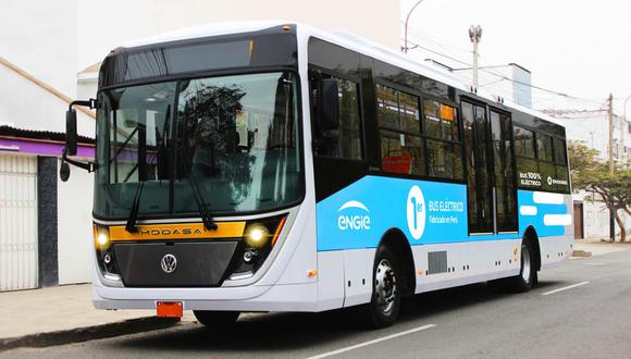 El bus eléctrico cuenta también con un sistema anti COVID-19. (Foto: Engie)