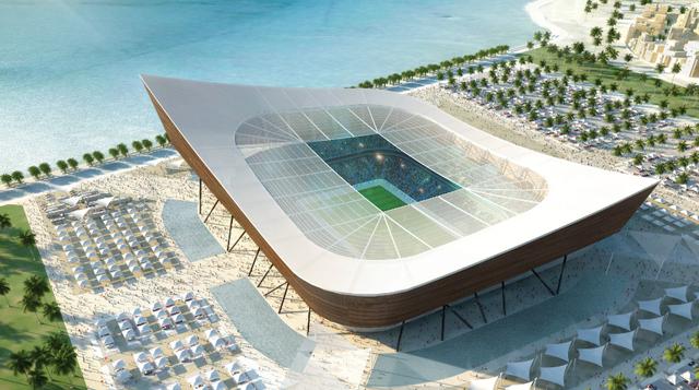 Estadio Al-Shamal. Ubicado en la ciudad que le da nombre al coliseo, aquí se jugarán partidos de la fase de grupos.