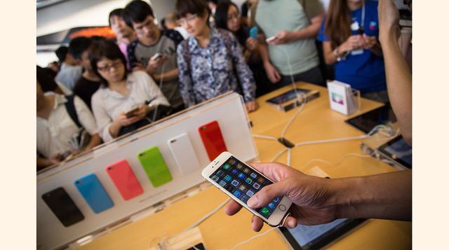 A menos de una semana del lanzamiento de su sistema operativo iOS 8, casi la mitad de todos los teléfonos iPhone y las tabletas iPad del mundo ya lo tienen. (Foto: Getty)