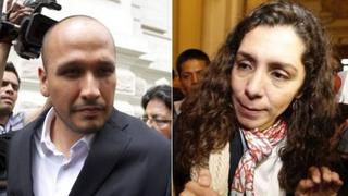 Ilan Heredia y Rocío Calderón rindieron su testimonio ante Comisión Belaunde Lossio