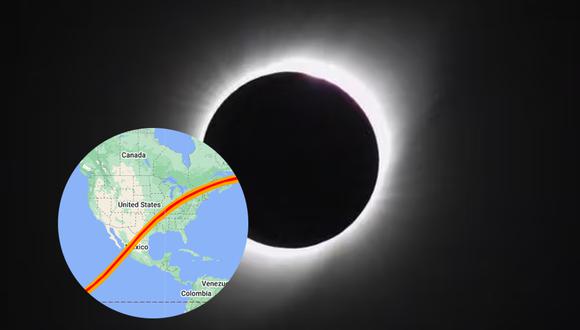 GOOGLE MAPS | De esta manera podrás descargar el mapa del eclipse solar en tu celular Android o iPhone. (Foto: Gestión)