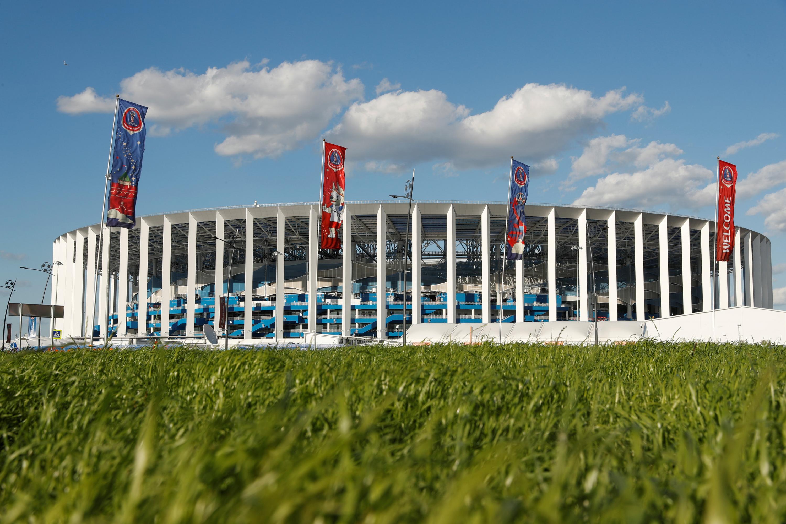 Estadio Nizhny Novgorod, Nizhny Novgorod, Rusia. (Foto: Reuters)