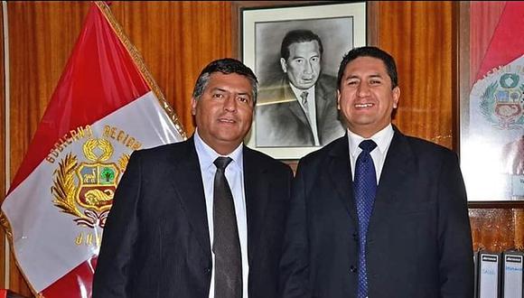 Ministro Hernán Condori y Vladimir Cerrón. Foto: Difusión
