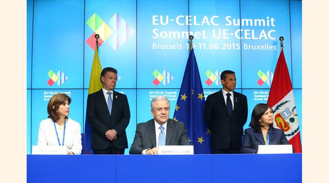 Las negociaciones entre la Unión Europea y Perú y Colombia para la eliminación del visado del espacio Schengen culminaron en mayo pasado, tras lo cual deben ser finalizados los procesos de ratificación en los próximos meses.(Foto: Sepres)