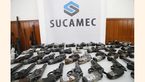 Sucamec es la entidad responsable de emitir las licencias para portar armas de fuego (Foto: El Comercio).