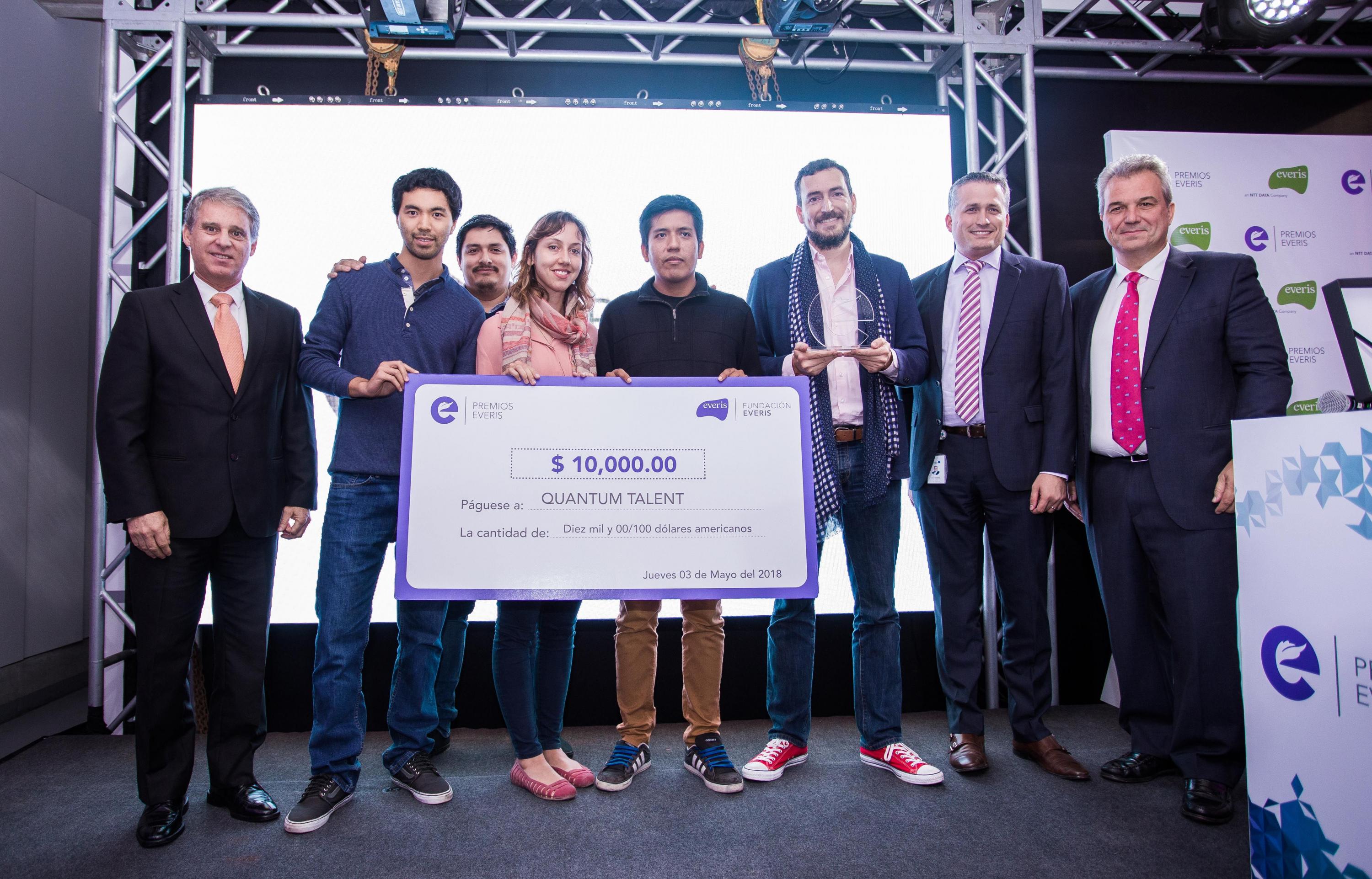 Quantum Talent, ganadores del Premio Everis 2018.
