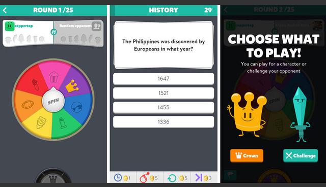 FOTO 7 | Trivia Crack. Trivia Crack ha pasado 66 semanas como la aplicación gratuita número 1. (Foto: iTunes)