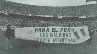 Perú vs Argentina | Antes del partido, argentinos recuerdan ayuda de Perú en guerra de Malvinas