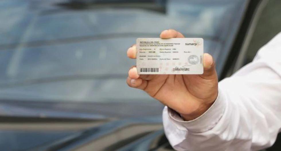 Conozca cómo tramitar el duplicado de su Tarjeta de Identificación Vehicular (TIV). (Foto: Sunarp)