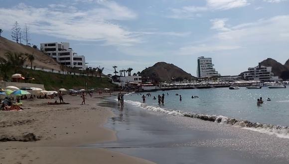 Santa María del Mar determina aforos en sus playas ante un posible desastre natural. (Foto: GEC)