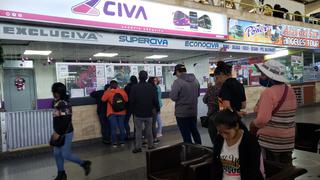 Ica: viajes terrestres hacia Lima y otras zonas del país se realizan sin inconvenientes