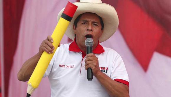 Presidente Pedro Castillo durante campaña electoral. (Foto: Difusión)