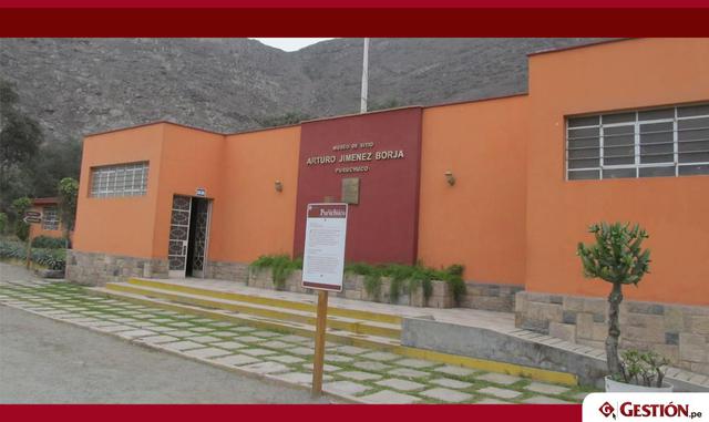 Museo de Sitio "Arturo Jiménez Borja" – Puruchuco Está ubicado en ATE, en la Av. Prolongación Javier Prado Este cuadra 85 s/n y cuenta con un horario de atención de martes a domingo de 09:00 a.m. a 4:30 p.m.