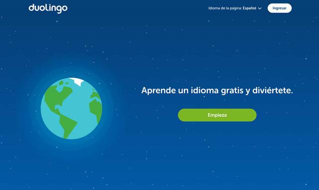 Duolingo Mejora tus capacidades lingüísticas con este adictivo juego. Es como tomar un curso de idiomas en la universidad sin necesidad de pagar. También puedes probar el sitio BBC Languages.