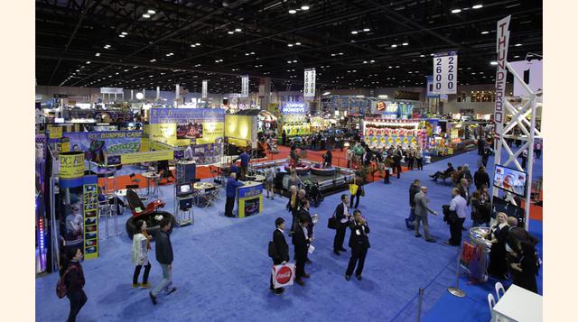 Vista general de la Convención de la Asociación Internacional de Parques de Diversiones y Atracciones en Orlando, Florida. (Foto: AP)